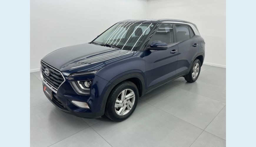 HYUNDAI CRETA COMFORT FLEX AUT. 4P - AZUL - 2024 Foto 2 (Grande)