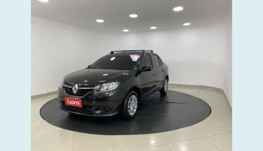 RENAULT LOGAN EXPRESSION 1.6 16V FLEX MANUAL 4P - PRETO - 2017 Foto 2 (Grande)