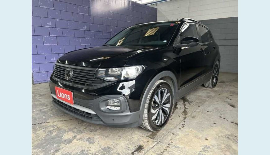 VOLKSWAGEN T-CROSS 1.0 TSI 12V FLEX AUT. 4P - PRETO - 2024 Foto 2 (Grande)