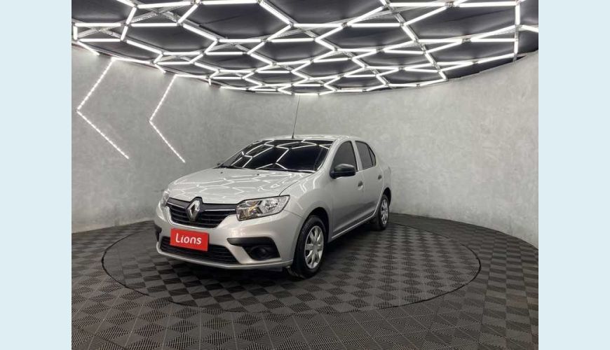 RENAULT LOGAN LIFE 1.0 12V SCE FLEX MANUAL 4P - PRATA - 2021 Foto 2 (Grande)