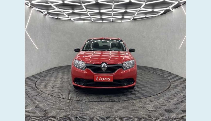 RENAULT LOGAN AUTHENTIQUE 1.0 12V FLEX MANUAL 4P - VERMELHO - 2018 Foto 2 (Grande)
