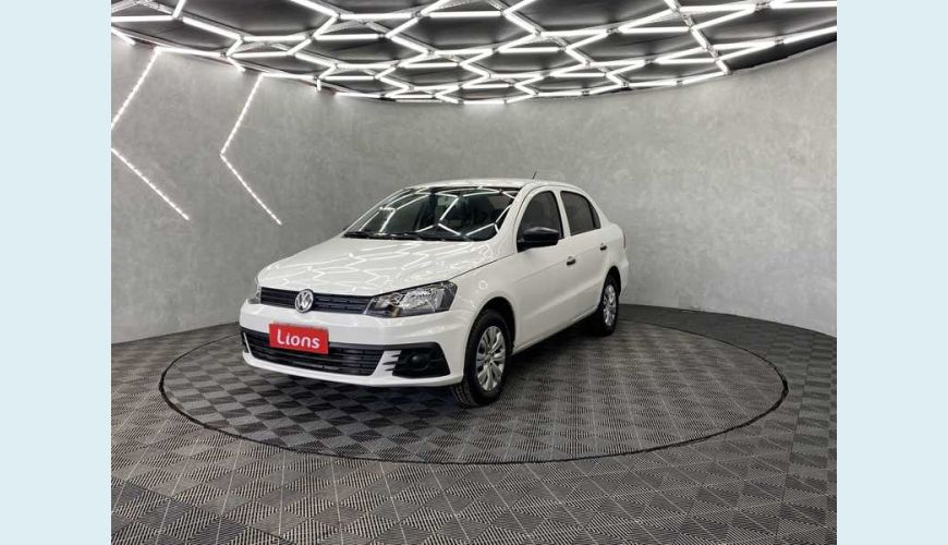 VOLKSWAGEN VOYAGE TRENDLINE 1.6 FLEX MANUAL 4P - BRANCO - 2018 Foto 2 (Grande)