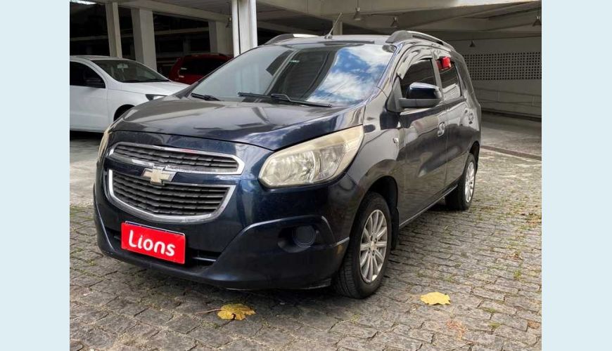 CHEVROLET SPIN LT 1.8 FLEX MANUAL 4P - AZUL - 2014 Foto 2 (Grande)