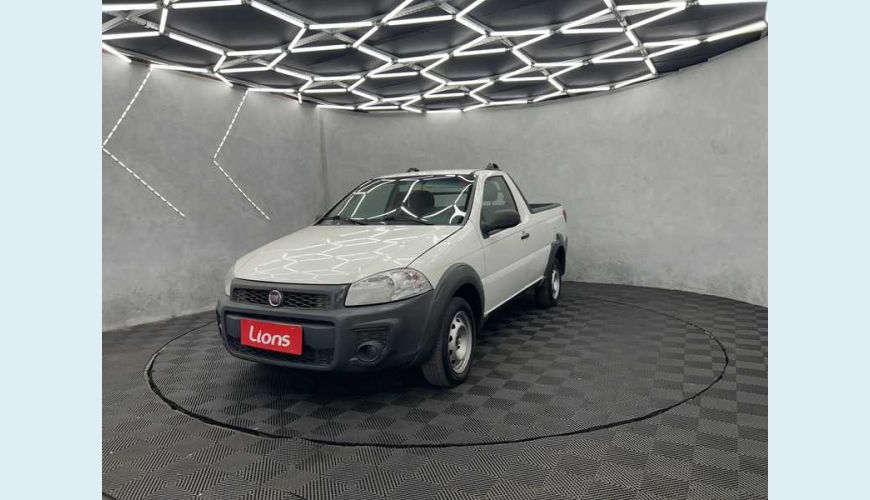 FIAT STRADA WORKING 1.4 FLEX MANUAL 2P - BRANCO - 2016 Foto 2 (Grande)