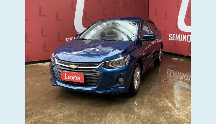 CHEVROLET ONIX PLUS 1.0 LTZ TURBO FLEX AUT. 4P - AZUL - 2021 Foto 2 (Grande)