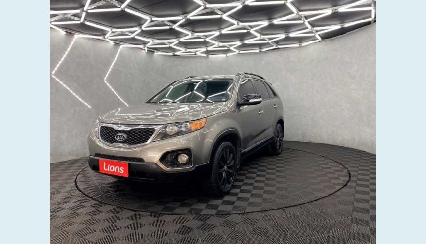 KIA SORENTO 2.4 16V AUT. 4P - CINZA - 2012 Foto 2 (Grande)