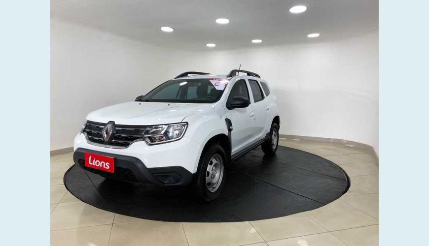 RENAULT RENAULT DUSTER ICONIC 1.6 16V FLEX MANUAL 4P - BRANCO - 2021 Foto 2 (Grande)