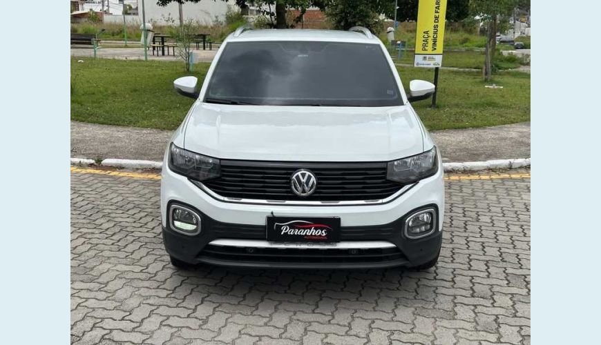 VOLKSWAGEN T-CROSS 1.4 TSI HIGHLINE AUT. FLEX - BRANCO - 2020 Foto 2 (Grande)