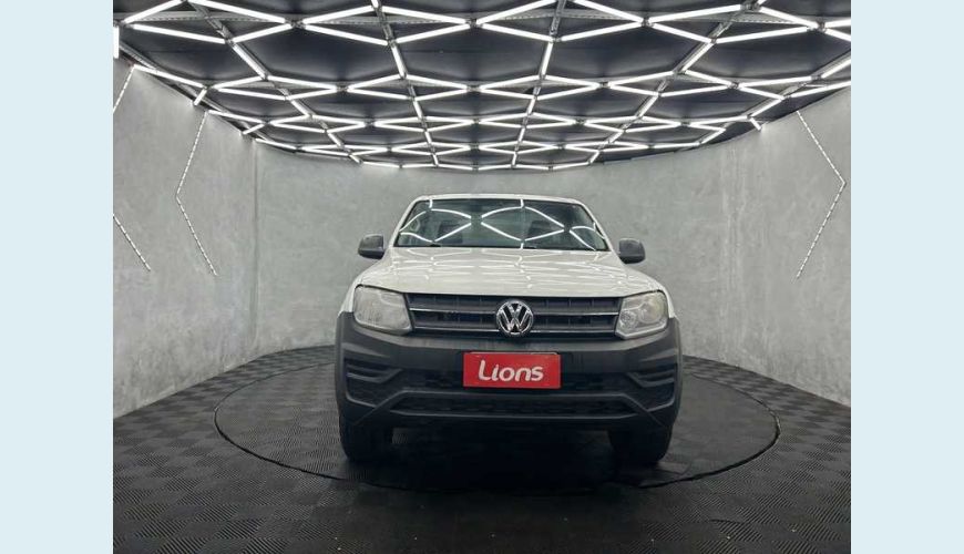 VOLKSWAGEN AMAROK S 4X4 2.0 TDI DIESEL MANUAL 2P - BRANCO - 2018 Foto 2 (Grande)