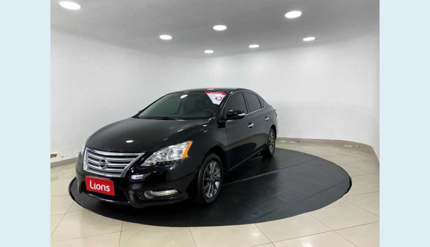 NISSAN SENTRA SV 2.0 16V FLEX AUT. 4P - PRETO - 2016 Foto 2 (Grande)