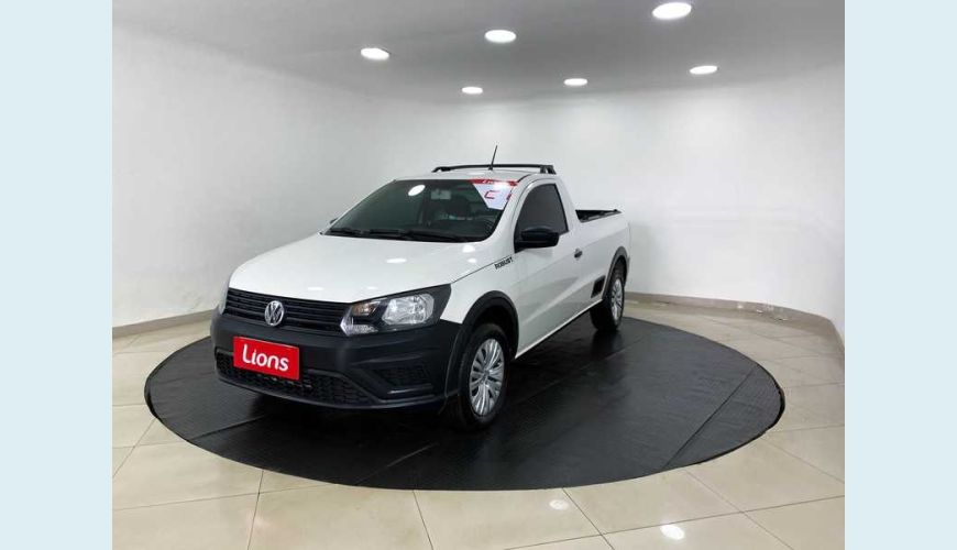 VOLKSWAGEN SAVEIRO ROBUST 1.6 MSI FLEX MANUAL 2P - BRANCO - 2021 Foto 2 (Grande)
