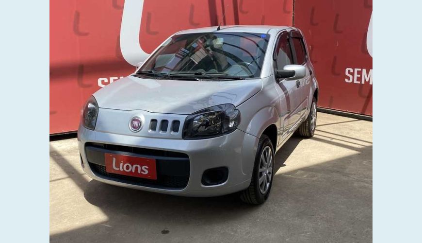 FIAT UNO VIVACE 1.0 8V FLEX MANUAL 2P - PRATA - 2016 Foto 2 (Grande)