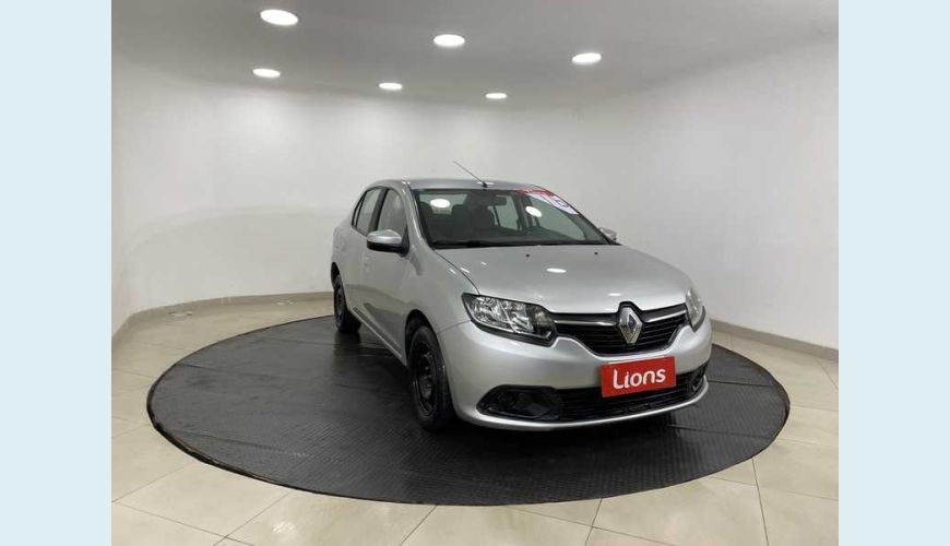 RENAULT RENAULT LOGAN EXPRESSION 1.6 8V FLEX MANUAL 4P - PRATA - 2016 Foto 2 (Grande)