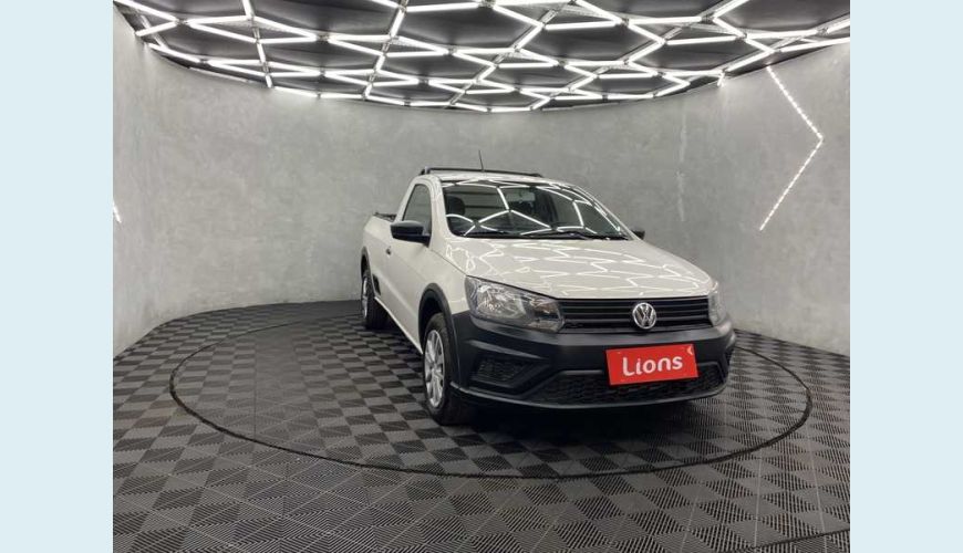 VOLKSWAGEN SAVEIRO ROBUST 1.6 MSI FLEX MANUAL 2P - BRANCO - 2018 Foto 2 (Grande)