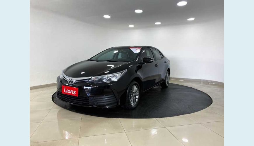 TOYOTA COROLLA GLI UPPER MULTI-DRIVE 1.8 FLEX AUT. 4P - PRETO - 2019 Foto 2 (Grande)