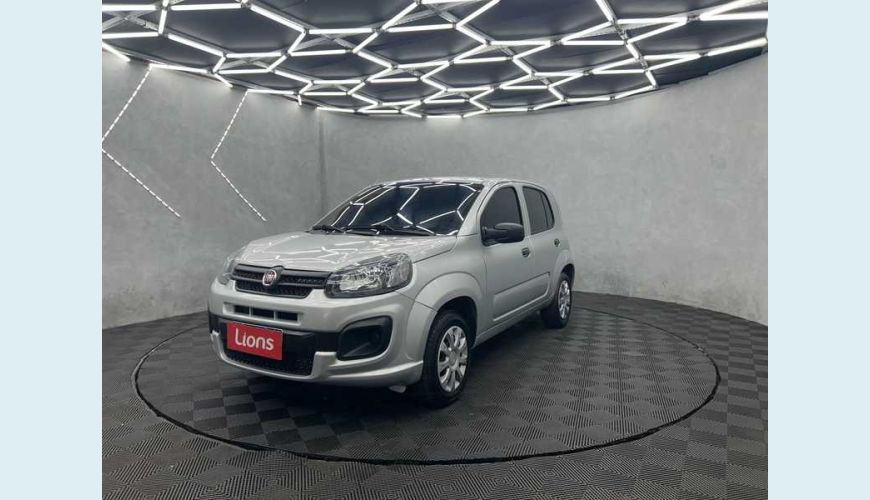 FIAT FIAT UNO ATTRACTIVE 1.0 8V FLEX MANUAL 4P - PRATA - 2020 Foto 2 (Grande)