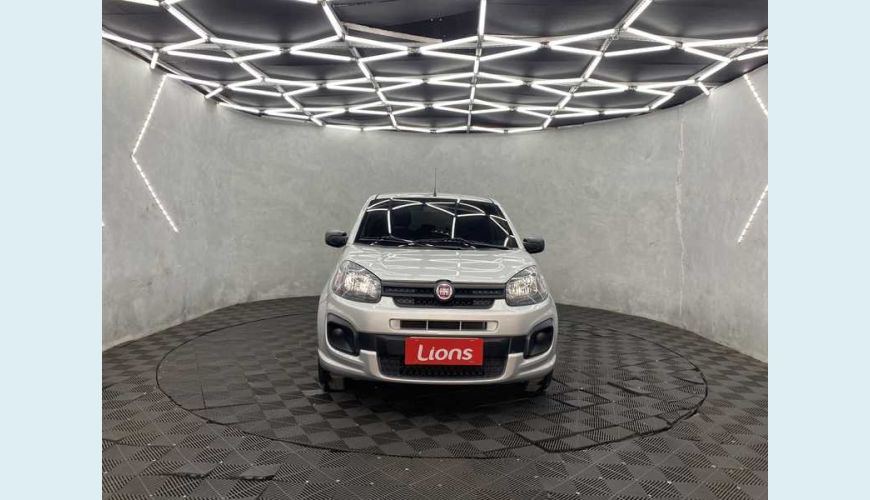 FIAT UNO ATTRACTIVE 1.0 FLEX MANUAL 4P - PRATA - 2021 Foto 2 (Grande)
