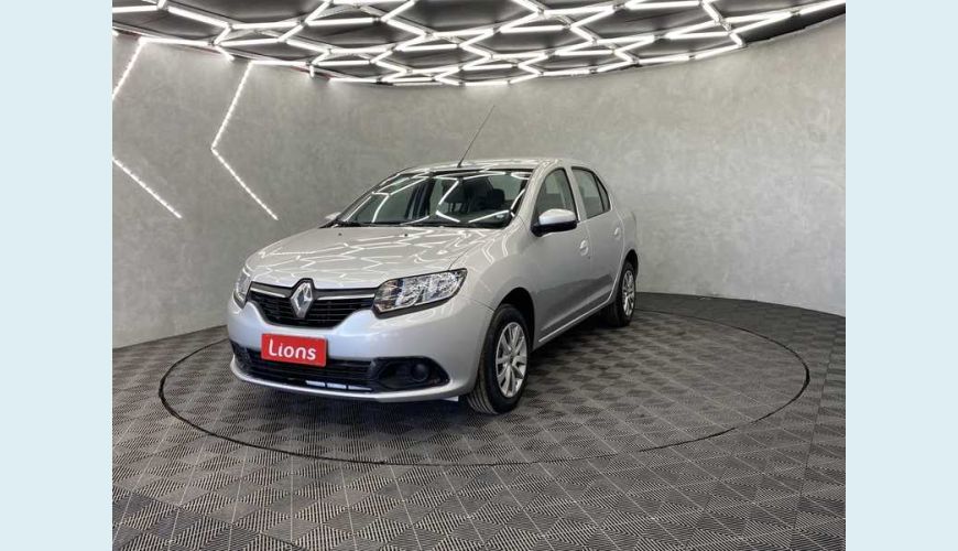 RENAULT RENAULT LOGAN EXPRESSION 1.6 16V FLEX MANUAL 4P - PRATA - 2019 Foto 2 (Grande)