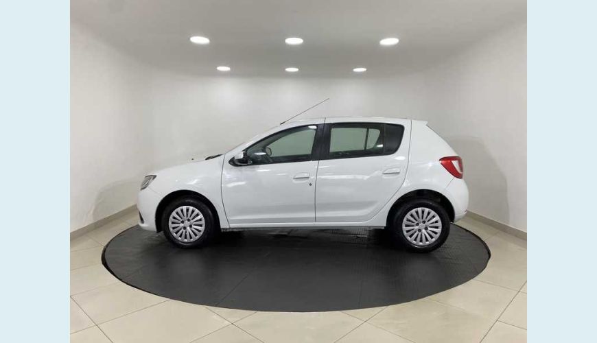 RENAULT SANDERO EXPRESSION 1.0 16V FLEX MANUAL 4P - BRANCO - 2017 Foto 2 (Grande)