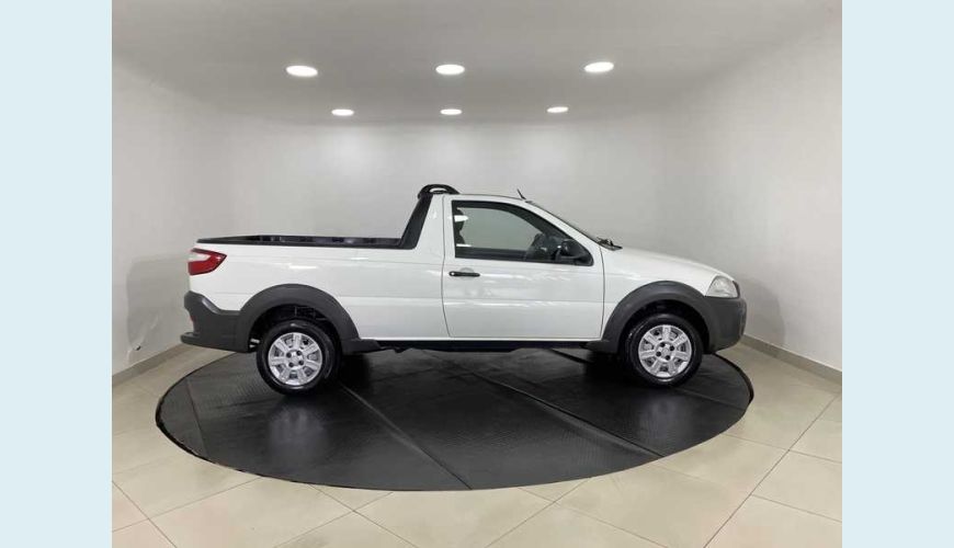 FIAT STRADA HARD WORKING 1.4 FLEX CS MANUAL 2P - BRANCO - 2019 Foto 2 (Grande)