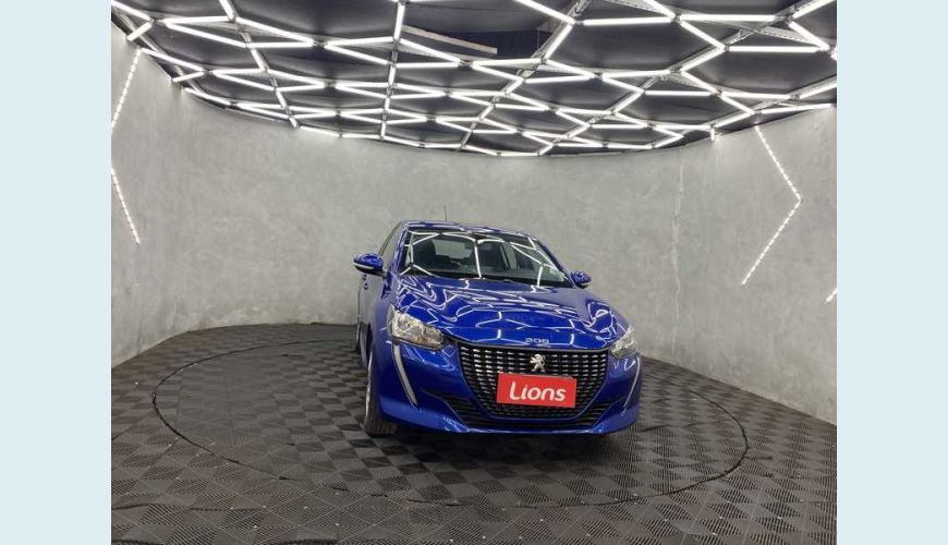 PEUGEOT 208 ACTIVE 1.6 16V FLEX MANUAL 4P - AZUL - 2022 Foto 2 (Grande)