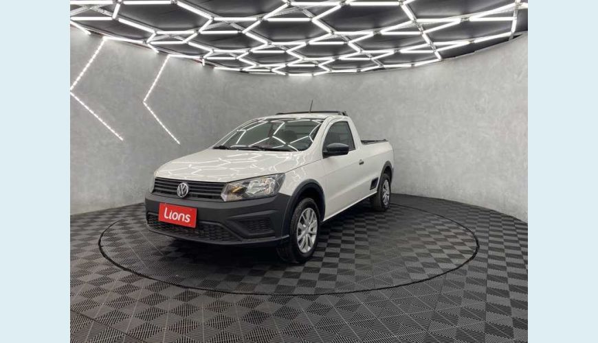 VOLKSWAGEN SAVEIRO ROBUST 1.6 MSI FLEX MANUAL 2P - BRANCO - 2018 Foto 2 (Grande)