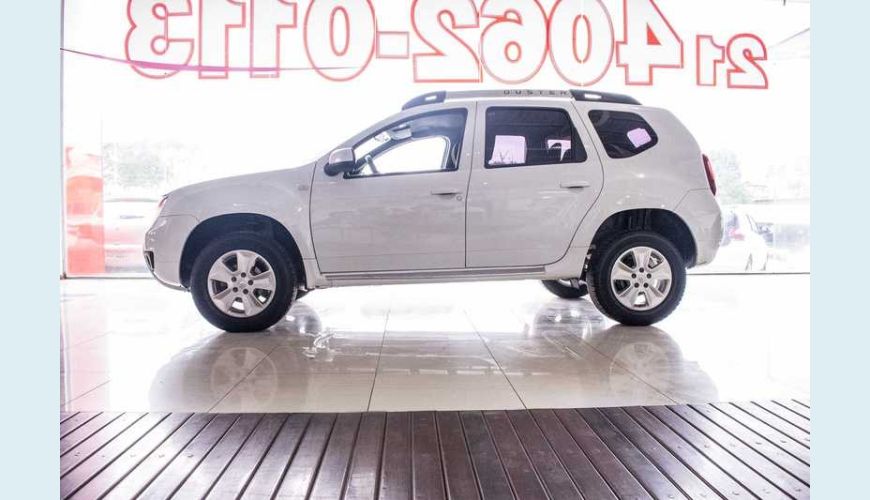RENAULT DUSTER DYNAMIQUE 1.6 16V FLEX MANUAL 4P - BRANCO - 2017 Foto 2 (Grande)