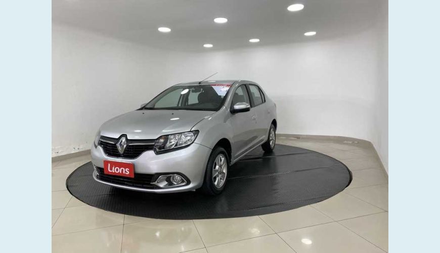 RENAULT LOGAN EXPRESSION 1.6 8V FLEX AUT. 4P - PRATA - 2017 Foto 2 (Grande)
