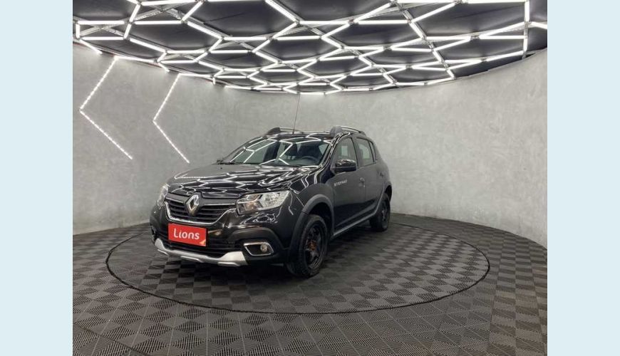 RENAULT RENAULT SANDERO STEPWAY ZEN 1.6 16V FLEX MANUAL 4P - PRETO - 2021 Foto 2 (Grande)