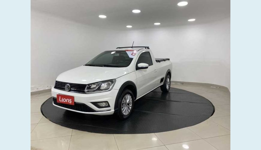 VOLKSWAGEN SAVEIRO ROBUST 1.6 MSI FLEX MANUAL 2P - BRANCO - 2018 Foto 2 (Grande)