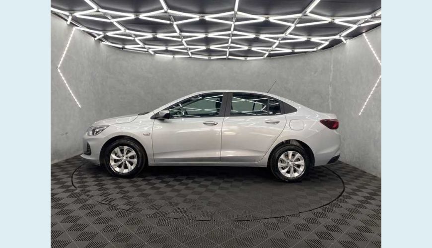 CHEVROLET CHEVROLET ONIX PLUS LT 1.0 FLEX MANUAL 4P - PRATA - 2021 Foto 2 (Grande)