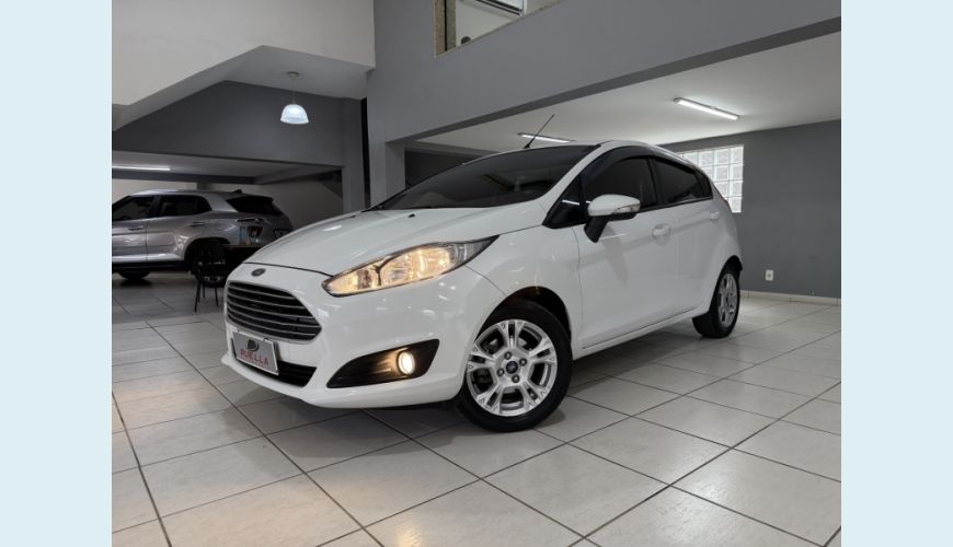 FORD FORD FIESTA FLEX MANUAL 4P - BRANCO - 2014 Foto 2 (Grande)
