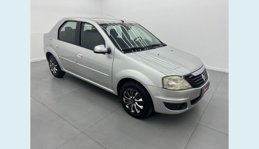 RENAULT LOGAN EXP 16 HP FLEX MANUAL 4P - PRATA - 2013 Foto 2 (Grande)