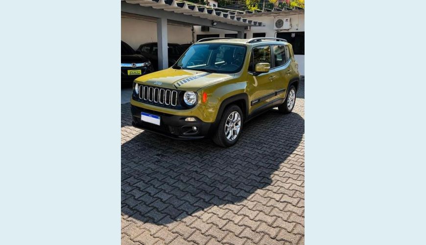 JEEP RENEGADE LONGITUDE 1.8 16V FLEX AUT. 4P - VERDE - 2016 Foto 2 (Grande)