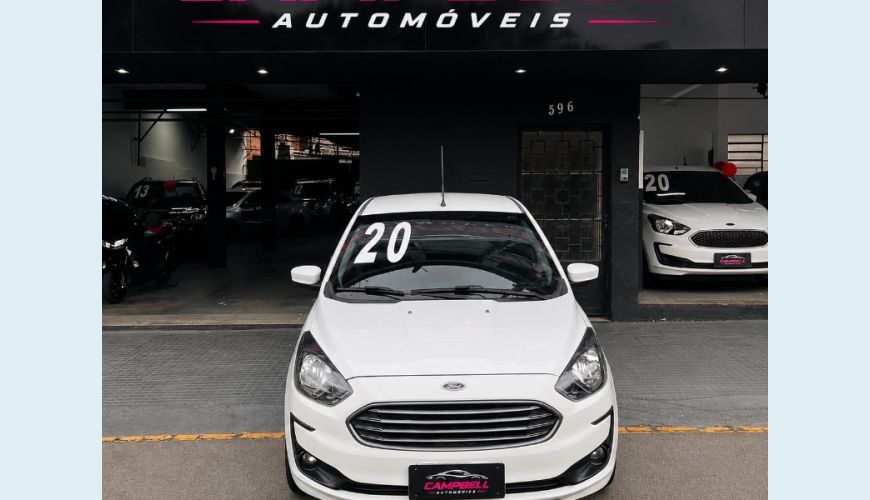 FORD KA+ SEDAN SE PLUS TIVCT 1.0 FLEX MANUAL 4P - BRANCO - 2020 Foto 2 (Grande)