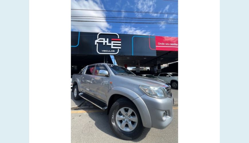 TOYOTA HILUX FLEX AUT. 4P - PRATA - 2015 Foto 2 (Grande)