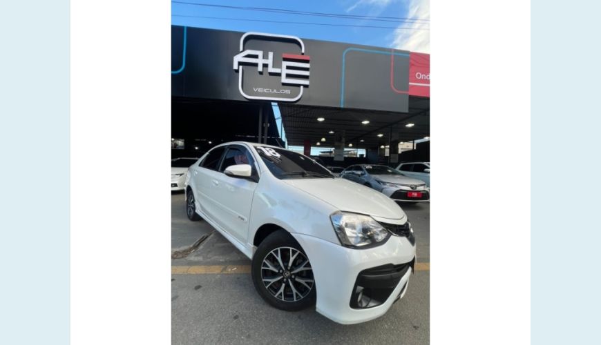 TOYOTA TOYOTA ETIOS FLEX AUT. 4P - BRANCO - 2018 Foto 2 (Grande)