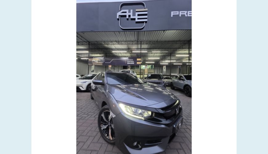 HONDA CIVIC FLEX AUT. 4P - CINZA - 2019 Foto 2 (Grande)