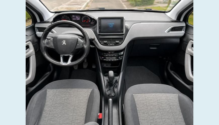 PEUGEOT 208 ALLURE 1.2 FLEX MANUAL 4P - BRANCO - 2019 Foto 2 (Grande)