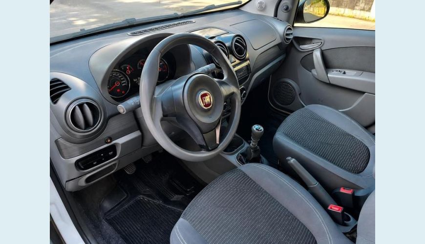 FIAT PALIO ATTRACT 1.0 FLEX MANUAL 4P - BRANCO - 2015 Foto 2 (Grande)