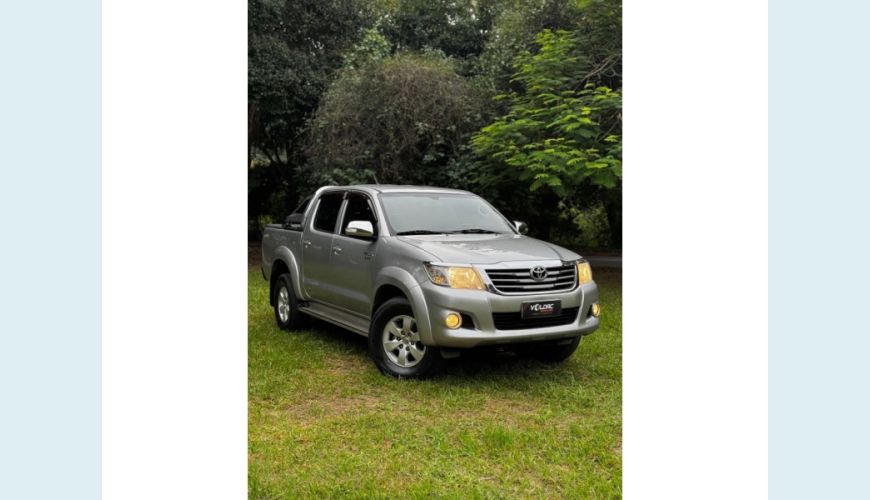 TOYOTA HILUX FLEX AUT. 4P - PRATA - 2015 Foto 2 (Grande)