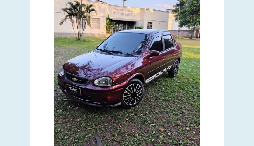 CHEVROLET CLASSIC FLEX MANUAL 4P - VERMELHO - 2009 Foto 2 (Grande)