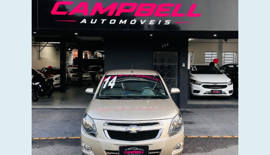 CHEVROLET CHEVROLET COBALT LTZ 1.8 8V FLEX AUT. 4P - BEGE - 2014 Foto 2 (Grande)