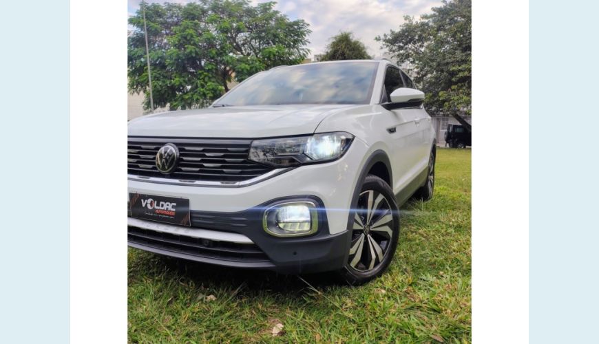 VOLKSWAGEN VOLKSWAGEN T-CROSS FLEX AUT. 5P - BRANCO - 2024 Foto 2 (Grande)