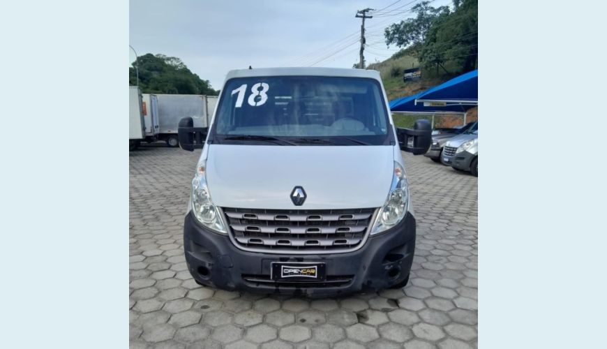 RENAULT MASTER 2.3 DCI DIESEL MANUAL 2P - BRANCO - 2018 Foto 2 (Grande)