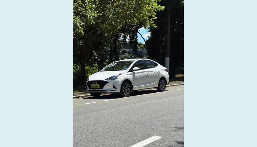 HYUNDAI HB 20S PLATINUM 1.0 TURBO FLEX MANUAL 4P - BRANCO - 2022 Foto 2 (Grande)