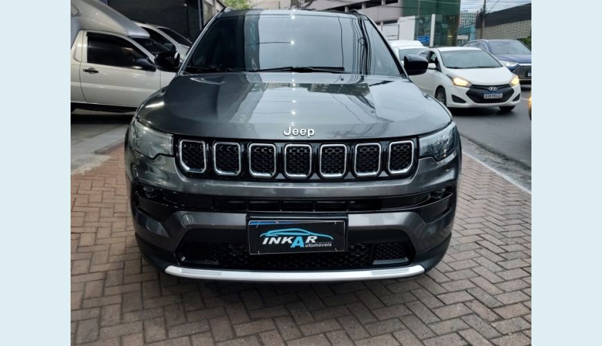 JEEP COMPASS FLEX AUTOM. 4P - CINZA - 2022 Foto 2 (Grande)