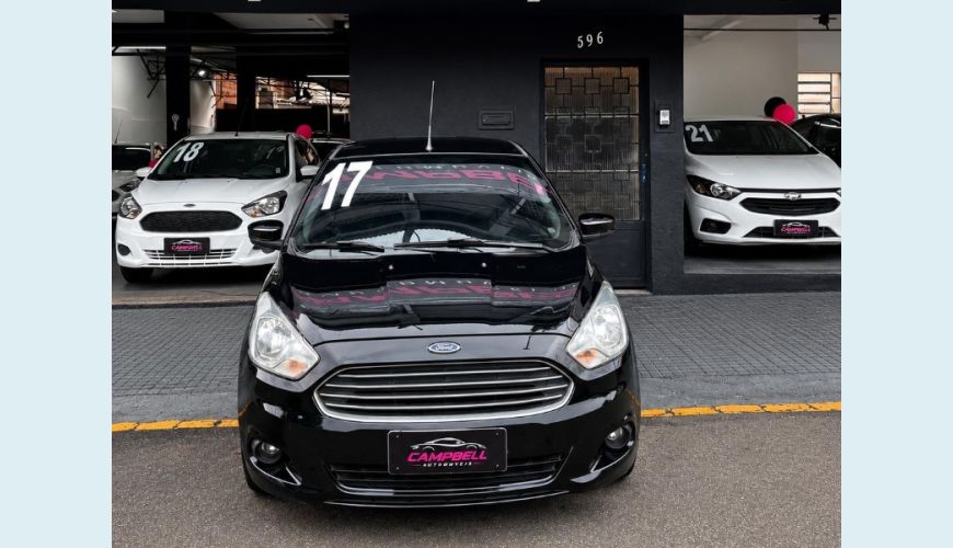 FORD FORD KA+ 1.0 FLEX MANUAL 4P - PRETO - 2017 Foto 2 (Grande)