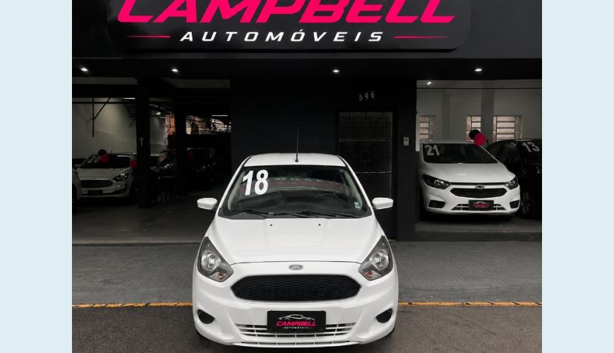 FORD FORD KA SE 1.0 FLEX MANUAL 4P - BRANCO - 2018 Foto 2 (Grande)