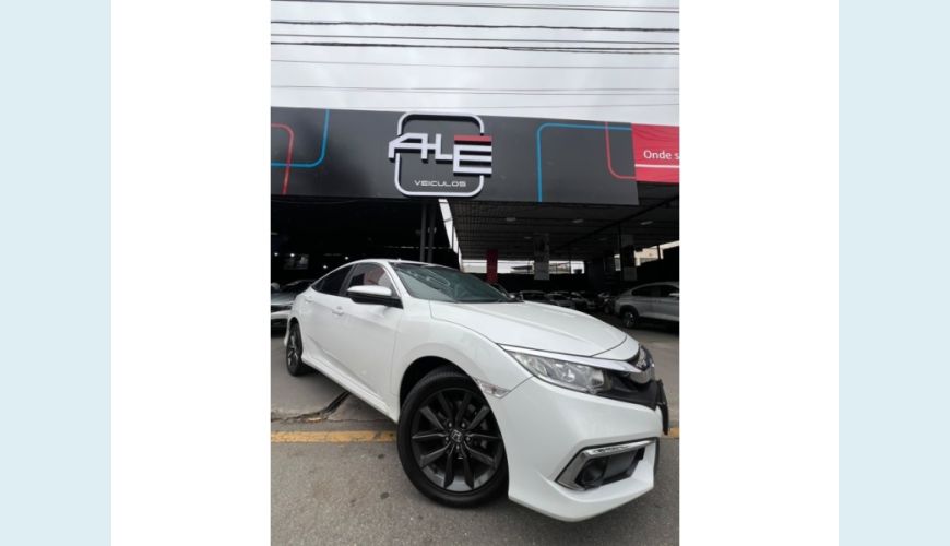 HONDA HONDA CIVIC FLEX AUT. 4P - BRANCO - 2021 Foto 2 (Grande)